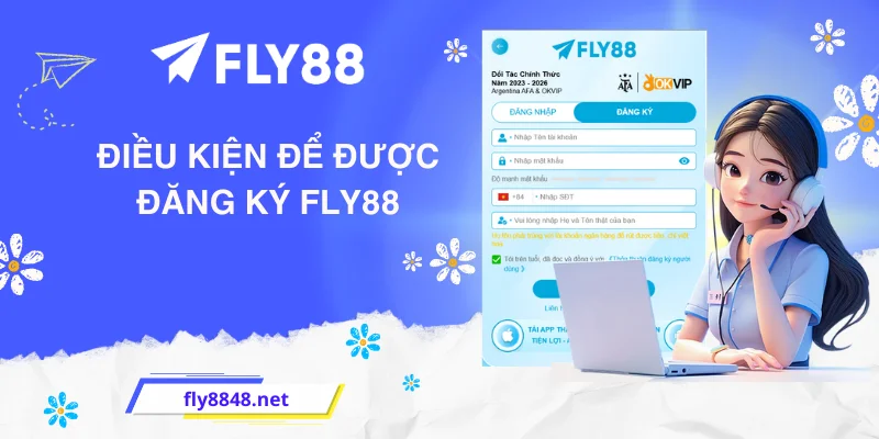 Điều kiện để được đăng ký FLY88